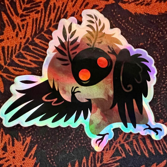 Cute Cryptids: Mothman
